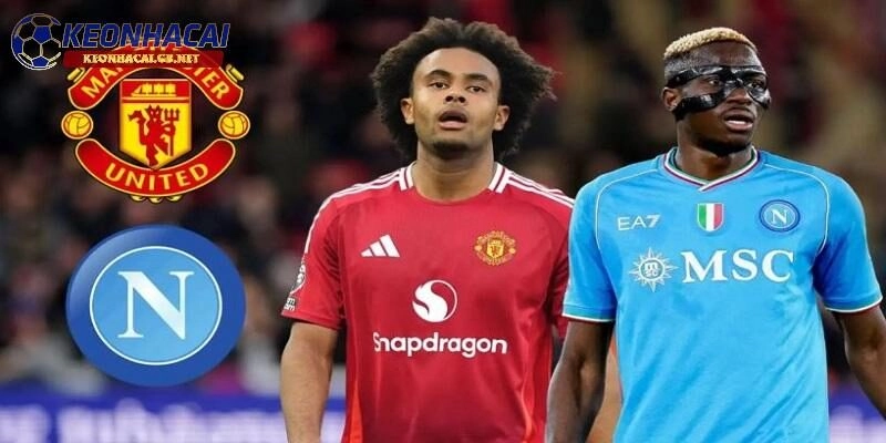 Man United có ý định đổi Zirkzee lấy Osimhen